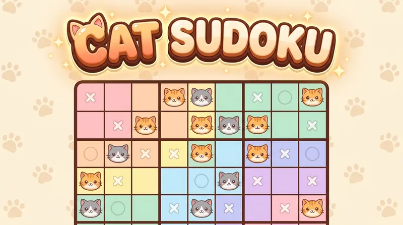 Cat Sudoku game cover