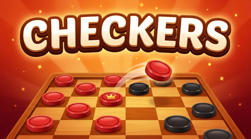 Checkers game cover