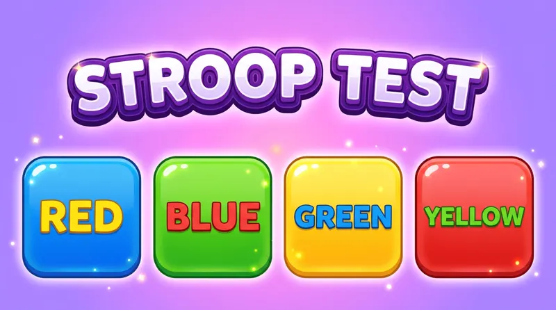 Stroop Test game cover