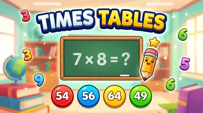Times Tables game cover